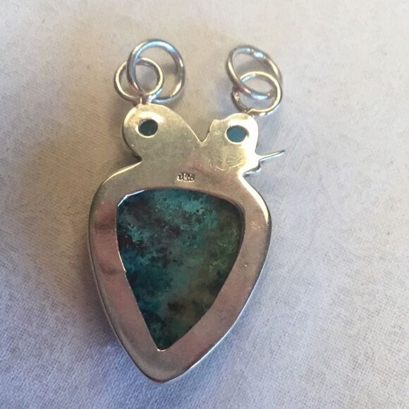 NWOT. Sterling Silver Azurite Pendant - Picture 9 of 9